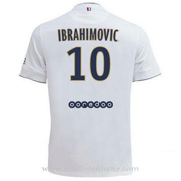 Maillot PSG IBRAHIMOVIC Exterieur 2014 2015