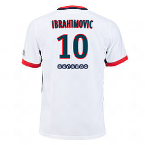 Maillot PSG IBRAHIMOVIC Exterieur 2015 2016