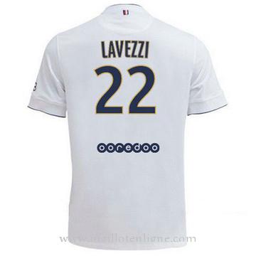 Maillot PSG LAVEZZI Exterieur 2014 2015