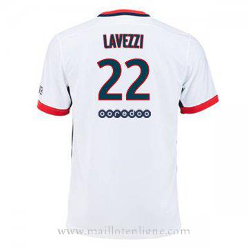 Maillot PSG LAVEZZI Exterieur 2015 2016