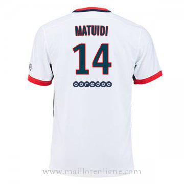 Maillot PSG MATUIDI Exterieur 2015 2016