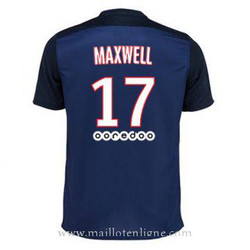 Maillot PSG MAXWELL Domicile 2015 2016