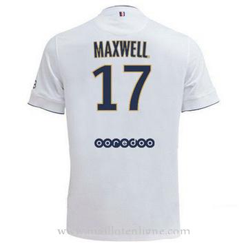 Maillot PSG MAXWELL Exterieur 2014 2015