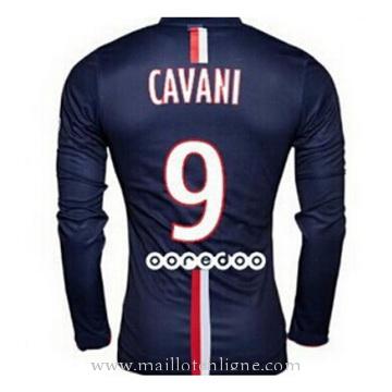 Maillot PSG Manche Longue CAVANI Domicile 2014 2015