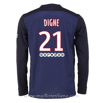 Maillot PSG Manche Longue DIGNE Domicile 2015 2016