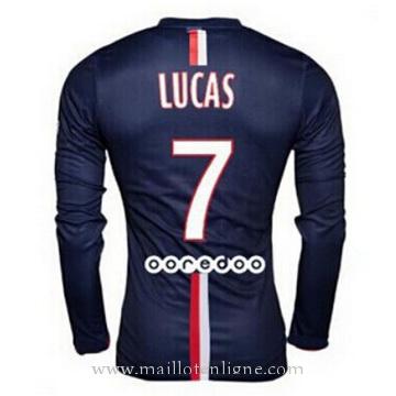 Maillot PSG Manche Longue J MENEZ Domicile 2014 2015