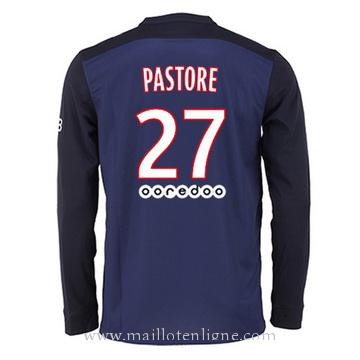 Maillot PSG Manche Longue PASTORE Domicile 2015 2016