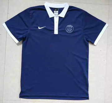 Maillot PSG Polo Deep Blue 2016 2017