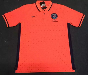 Maillot PSG Polo Orange 2016 2017