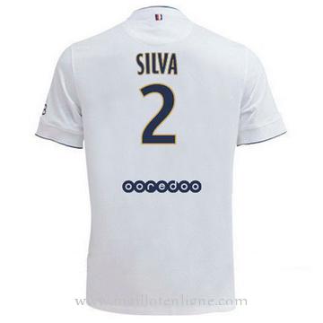 Maillot PSG Silva Exterieur 2014 2015