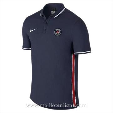 Maillot PSG polo Bleu fonce 2016 2017