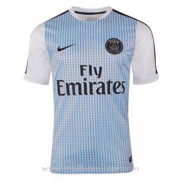 Maillot avant-match PSG Bleu Clair 2015 2016