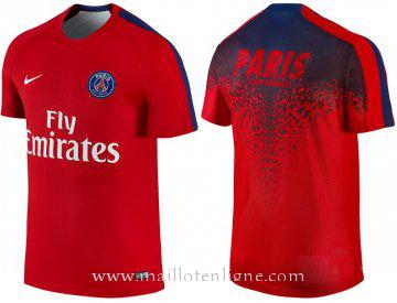 Maillot avant-match PSG Rouge 2016