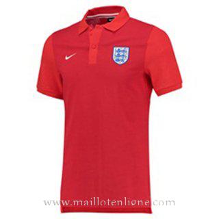 Maillot Angleterre polo Rouge Euro 2016