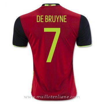 Maillot Belgique DE BRUYNE Domicile Euro 2016