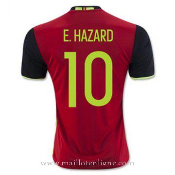 Maillot Belgique E HAZARD Domicile Euro 2016