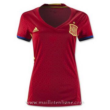 Maillot Espagne Femme Domicile Euro 2016