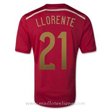 Maillot Espagne LLORENTE Domicile 2014 2015