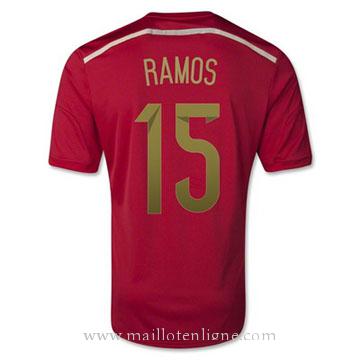 Maillot Espagne RAMOS Domicile 2014 2015