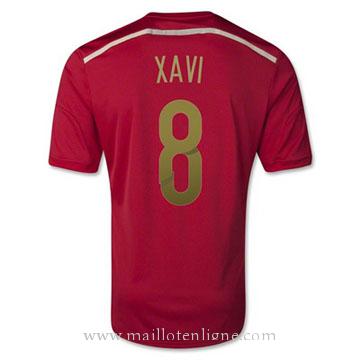 Maillot Espagne XAVI Domicile 2014 2015