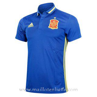 Maillot Espagne polo Bleu 2016 2017