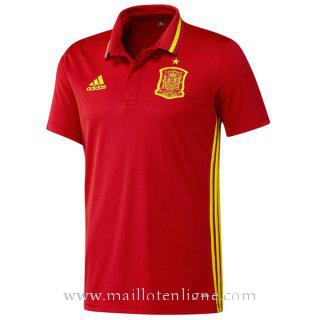 Maillot Espagne polo Rouge Euro 2016