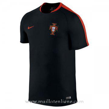 Maillot Portugal Formation Noir 2016 2017