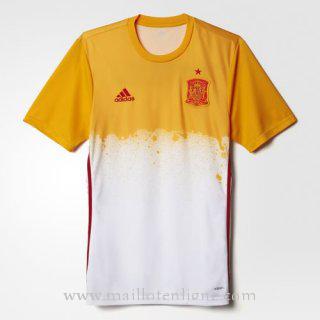 Maillot avant-match Espagne Blanc 2016 2017