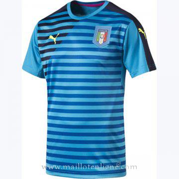 Maillot avant-match Italie Bleu 2016 2017