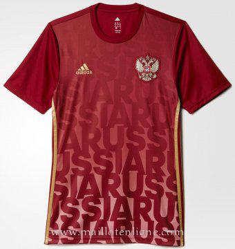Maillot avant-match Russie Rouge 2016 2017